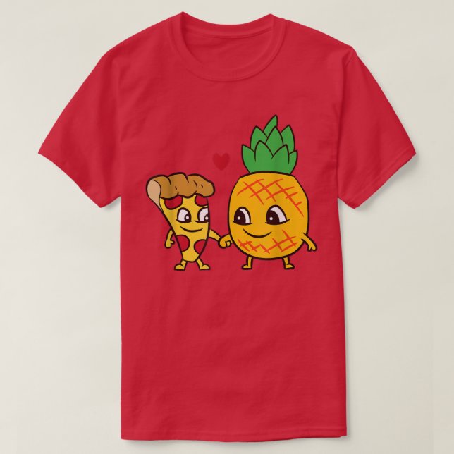 Camiseta Pineapple Pizza Pizza Hawaii  (Frente do Design)