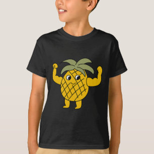 Camiseta Pineapple Possuindo Giro Montante De Bacalhau