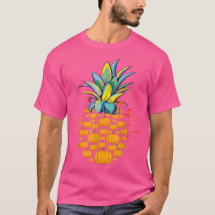 Camiseta Pineapple Pumpkins Halloween Família H