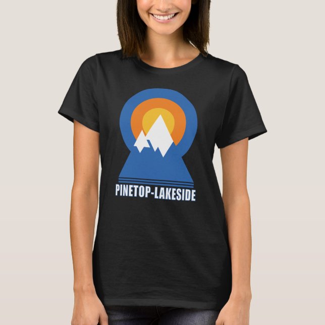 Camiseta Pinetop Lakeside Hike Sunset (Frente)