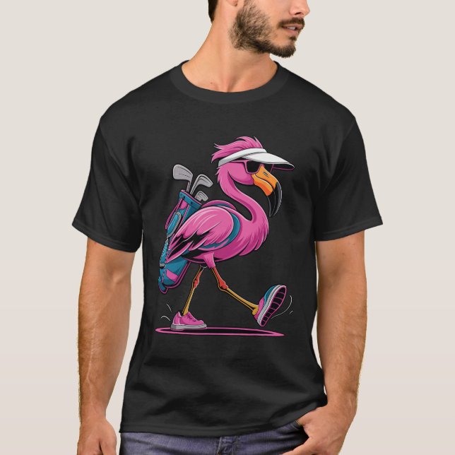 Camiseta Ping Flamingo Golf Sungles Woman Ladies Men Golf L (Frente)