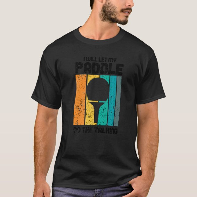 Camiseta Ping Ping de Tênis mesa Ping Pong 4 (Frente)