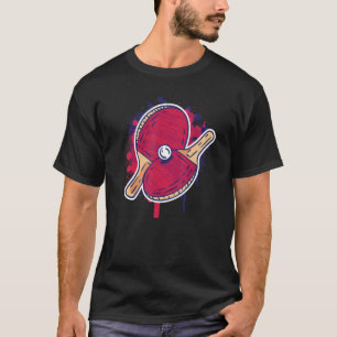 Camiseta Ping Ping Paddle Outfit Ping Ping Ping Mesa Tênis