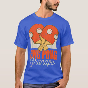Camiseta Ping Pong Avô que ama a tênis de Mesa