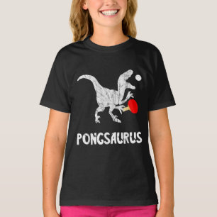 Camiseta Ping Pong Dinossauros Pingpong Player Mesa Dino De