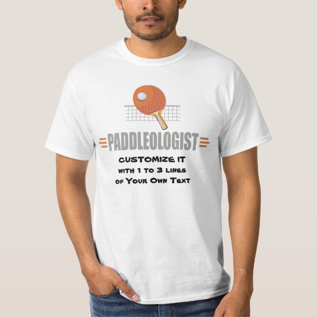 Camiseta Ping Pong Engraçado (Frente)