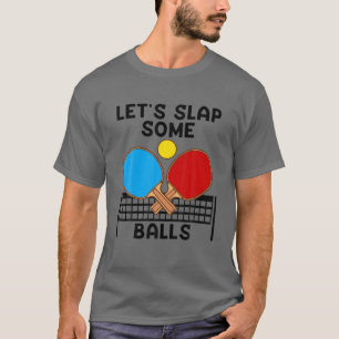 Camiseta Ping Pong Engraçado Presente Legal Mesa Balls Sla