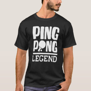 Camiseta Ping Pong Legend Outdoor Com Mesa Bat