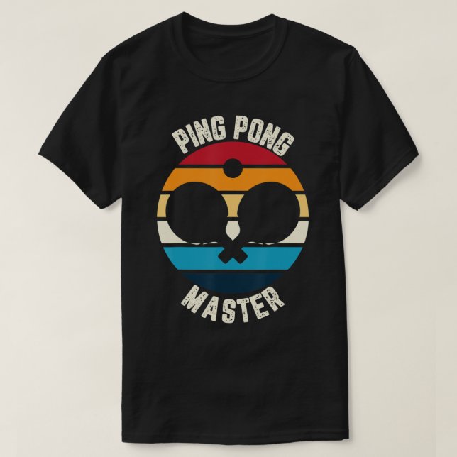 Camiseta Ping Pong Master Table Tennis  (Frente do Design)