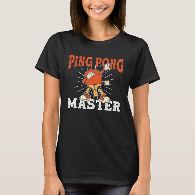 Camiseta PING PONG MASTER u2013 Ping pong sport (Frente)