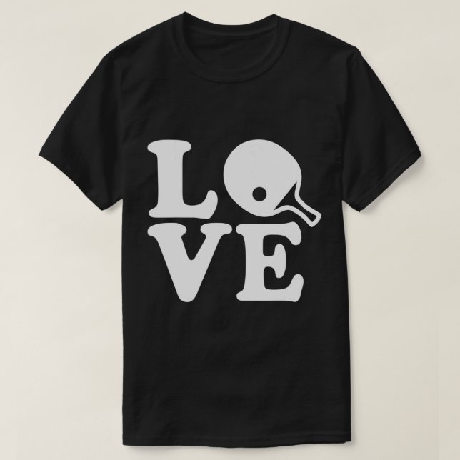 Camiseta Ping pong mesa (Frente do Design)