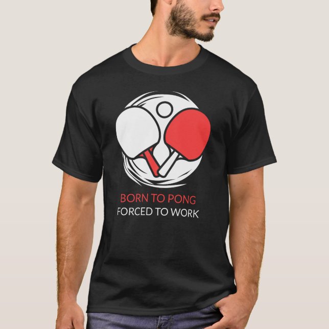 Camiseta Ping Pong (Mesa da Tênis): Nascer a Pong. (Frente)