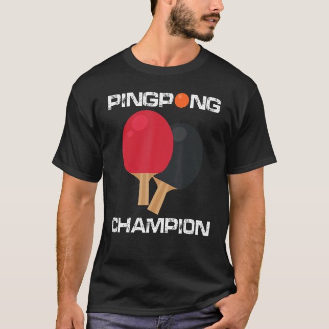 Camiseta Ping Pong Mesa Tênis Champion Ping Pong Ping Pong  (Frente)