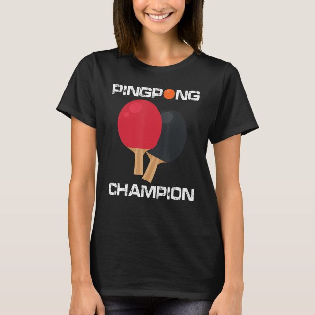 Camiseta Ping Pong Mesa Tênis Champion Ping Pong Ping Pong  (Frente)