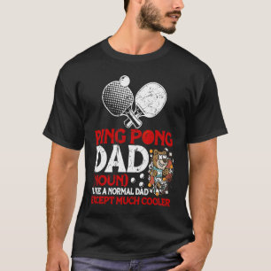 Camiseta Ping Pong - Mesa Tênis Pai Ping Ping Pong - Ping
