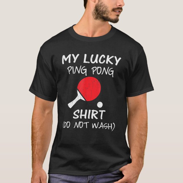 Camiseta Ping Pong - Meu Ping Pong Sortudo (Frente)