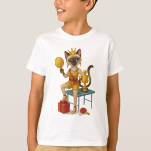 Camiseta Ping Pong Natal temido para amantes de gatos