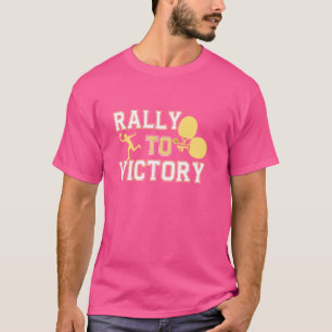 Camiseta Ping Pong Rally To Victory Mesa Mesa Rack