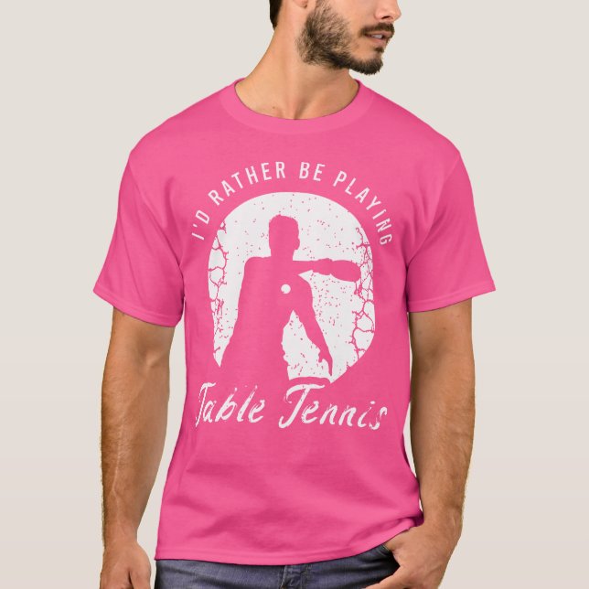 Camiseta Ping Pong Say For A Lover Mesa Ou Pi (Frente)