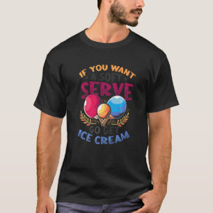 Camiseta Ping Pong Soft Serve Go Get Sorvete Mesa
