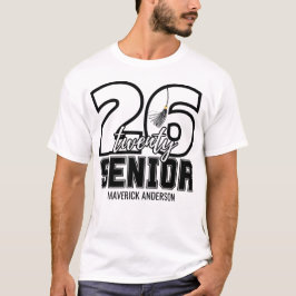 Camiseta Pingente de Formatura da Turma de 2026
