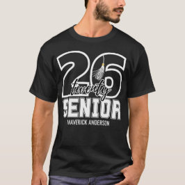 Camiseta Pingente de Formatura da Turma de 2026