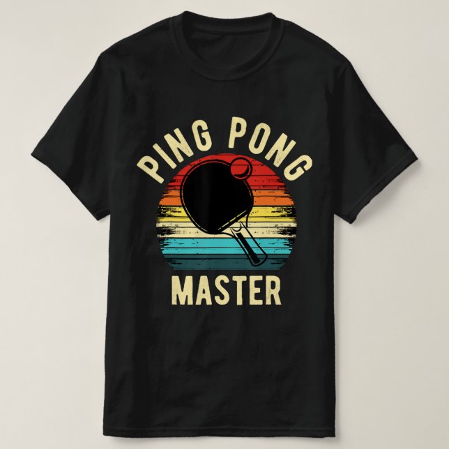 Camiseta PingPong da Vintagem Retroativa (Frente do Design)