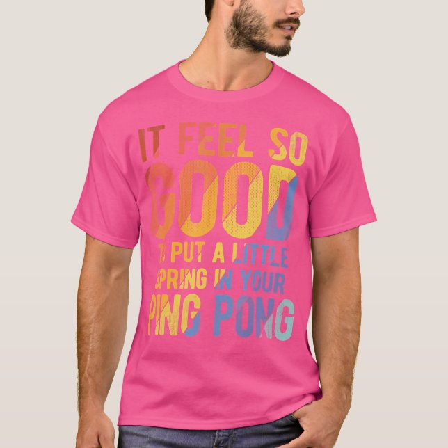 Camiseta Pingpong For Table Tennis (Frente)