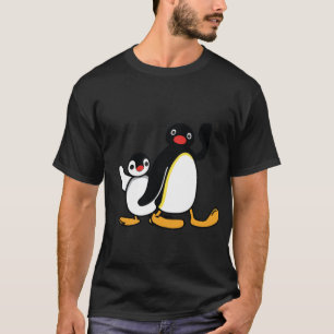 Camiseta Pingu garota engraçada