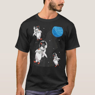 Camiseta Pinguim-A Viagem do Espaço Animal Antártico