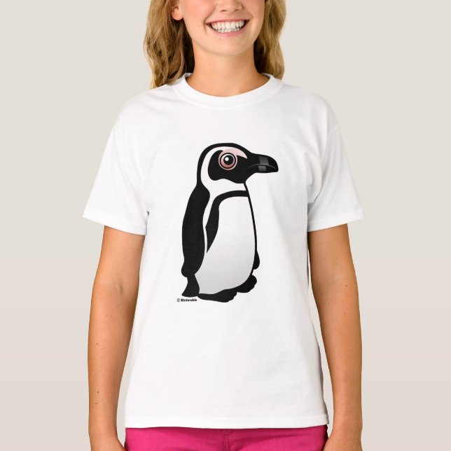 Camiseta Pinguim Africano (Frente)