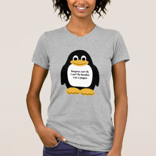 Camiseta Pinguim animado bonito