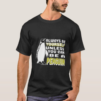 Camiseta Pinguim Antártico Inverno Pássaro
