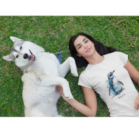 Pinguim Aquarela Ártico Azure, personalizado