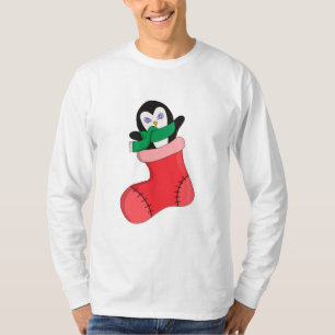 Camiseta Pinguim Aquecendo a Frio