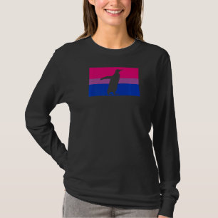 Camiseta Pinguim Ártico Cinto Gay do Orgulho Bissexual Band