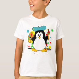 Camiseta Pinguim Artístico