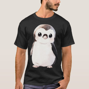 Camiseta Pinguim bebê bonito 4