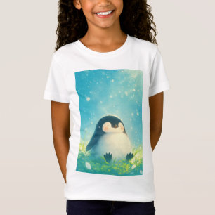 Camiseta Pinguim Bebê Relaxando