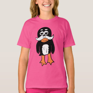 Camiseta Pinguim Bigode