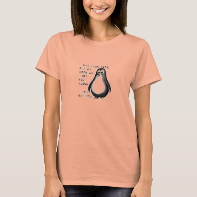 Camiseta Pinguim bobo! (Frente)
