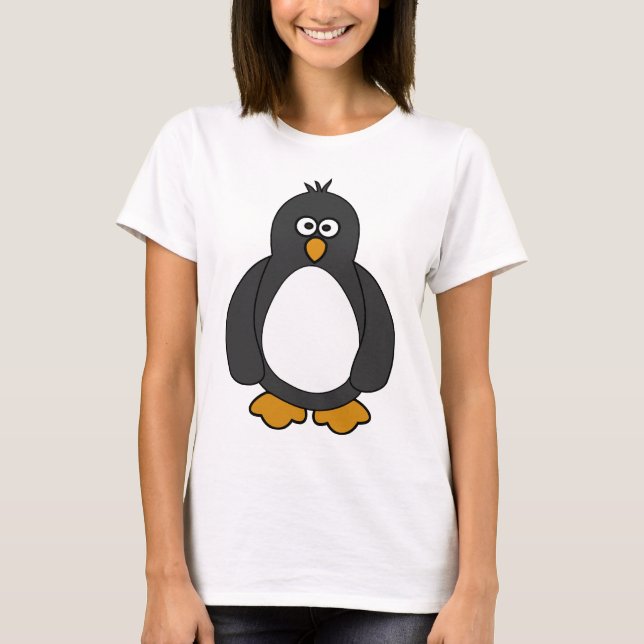 Camiseta Pinguim bonito (Frente)