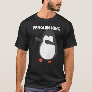 Camiseta Pinguim Bonito Para Homens Pais Animais Antárticos