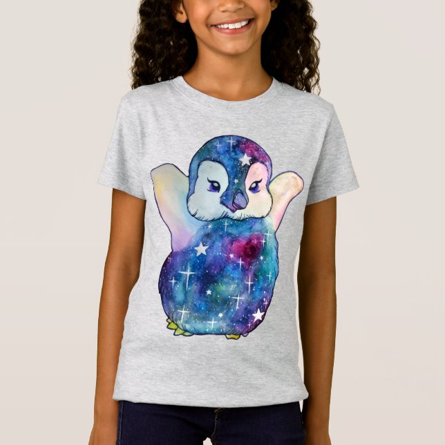 Camiseta Pinguim chamado Botão (Frente)