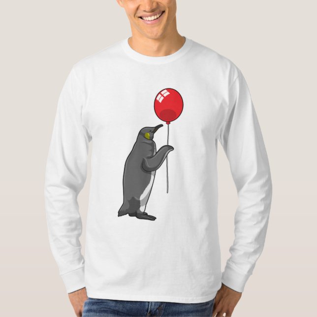 Camiseta Pinguim com balão (Frente)