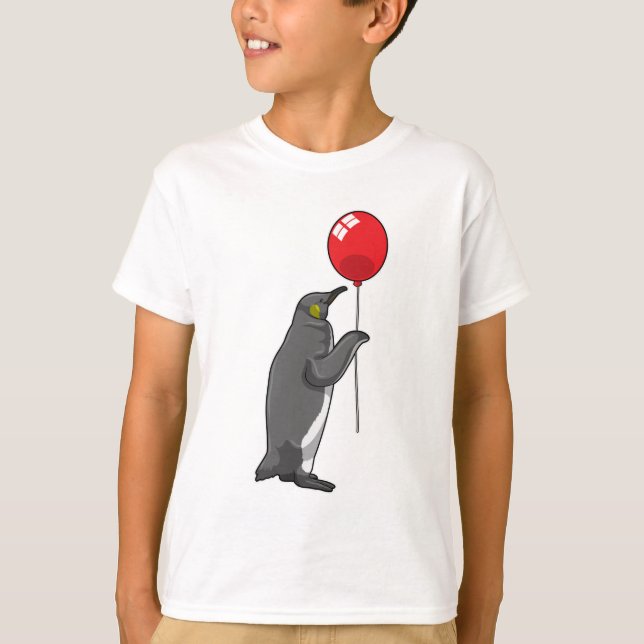 Camiseta Pinguim com balão (Frente)
