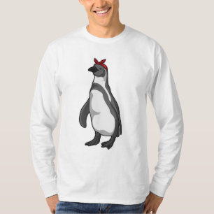 Camiseta Pinguim com Bandana