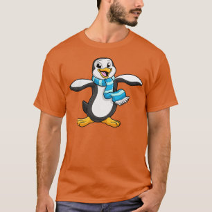 Camiseta Pinguim com Cachecol 1