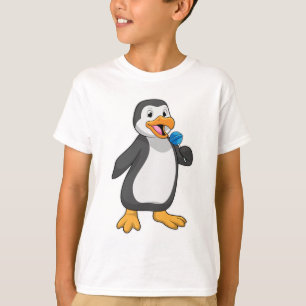 Camiseta Pinguim com doces de pirulito