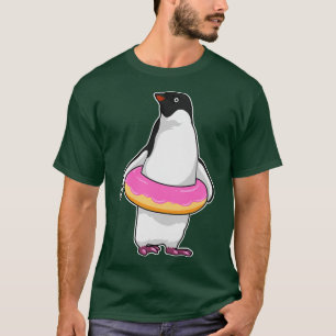 Camiseta Pinguim com Donut